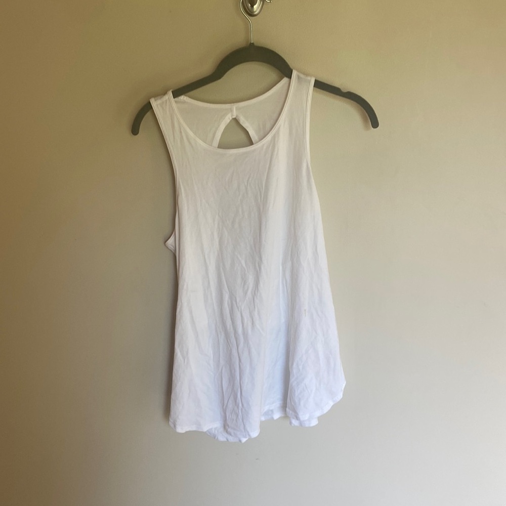 lululemon open back tank top